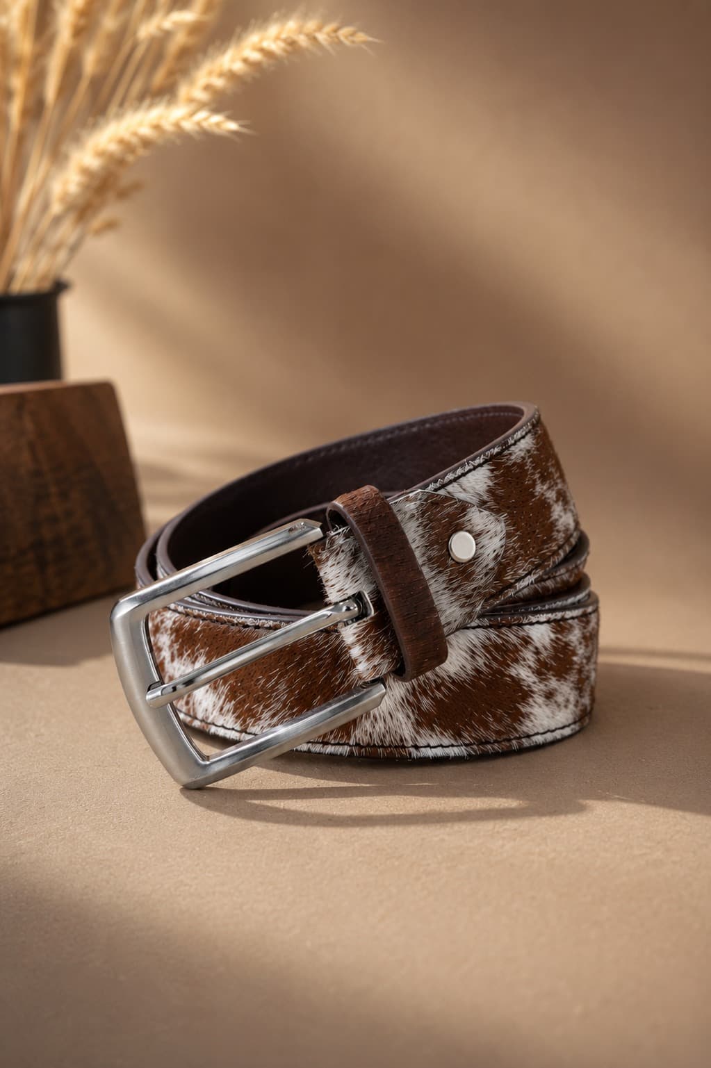 JEANS WEAR LEATHER BELT